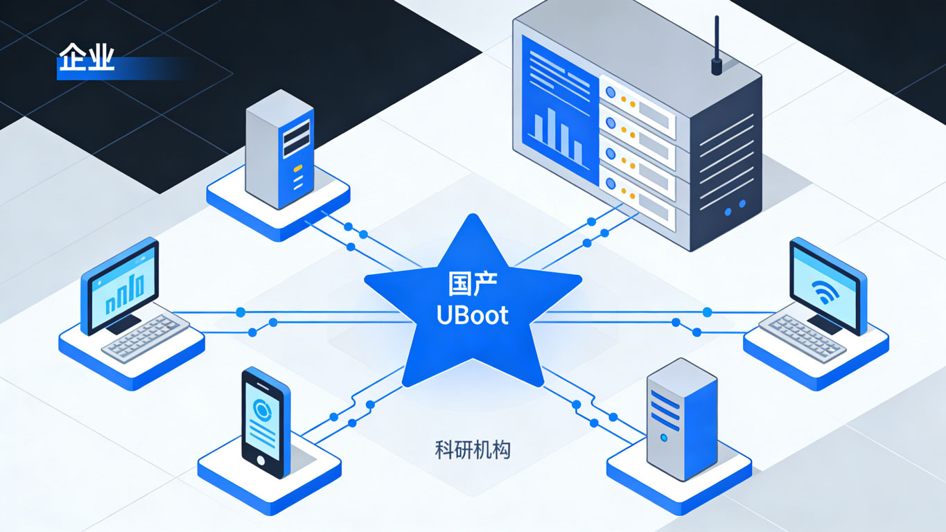国产UBoot各行业应用图,模块化工控机,工业一体机,工业平板电脑,全国产工控机