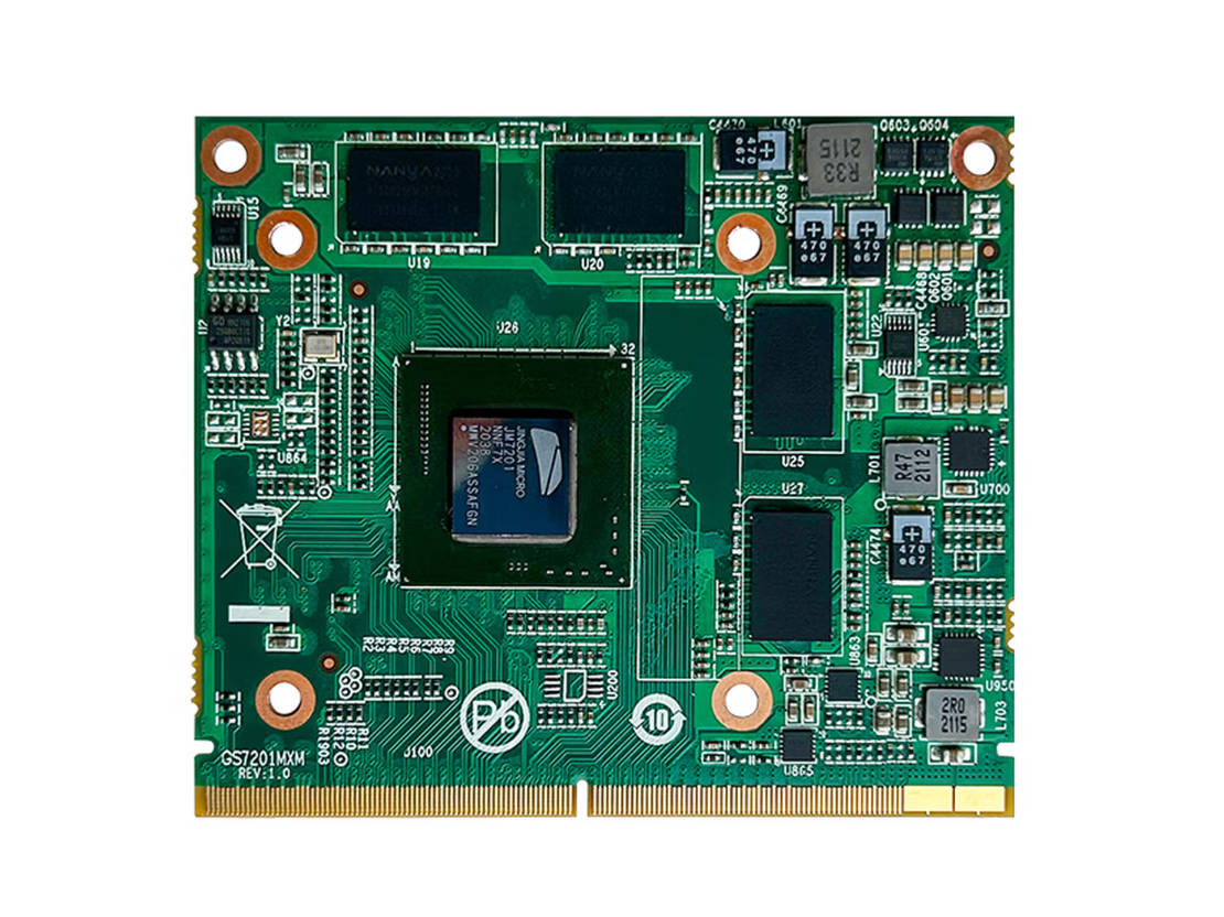 MXM显卡装配在工业一体机,工业平板电脑,国产工控机