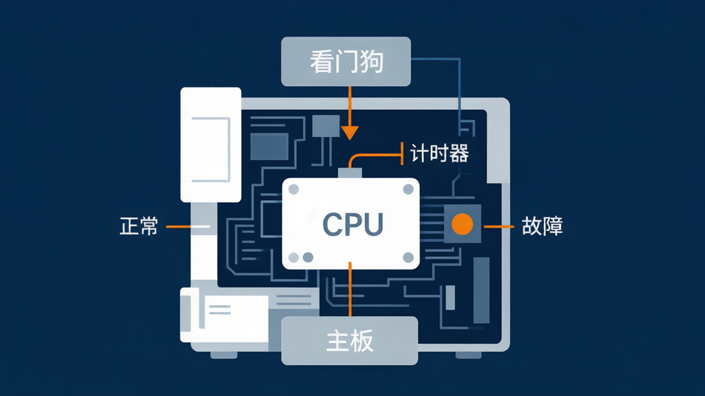 工控机硬件看门狗工作原理示意图