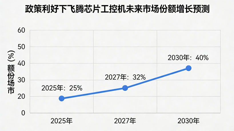 市场份额预测图