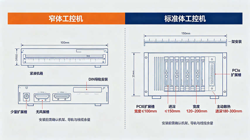 工控机安装尺寸