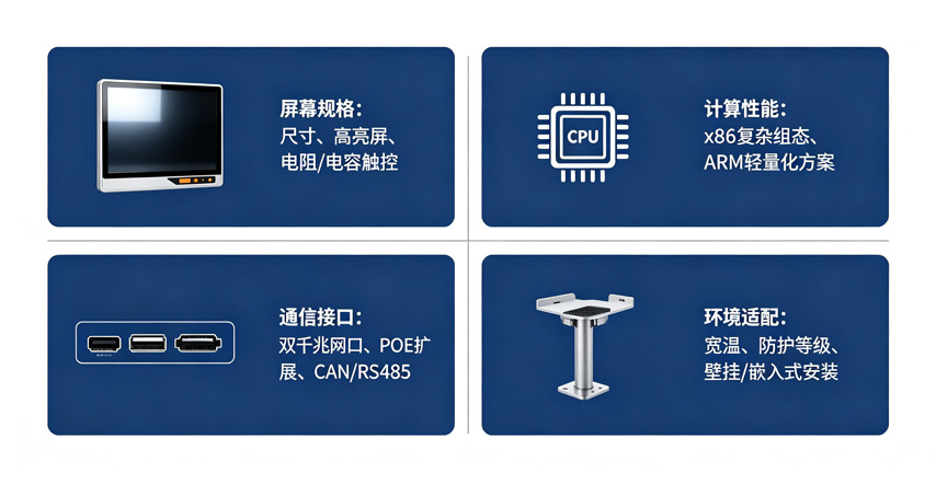 工业一体机选型维度